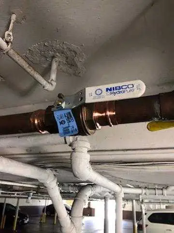 Copper pipe repair and valve work for Water Line Repair in Husted